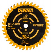 Dewalt DT1668-QZ Circular Saw Blade 184x16x40T Medium for DCS365 £26.99